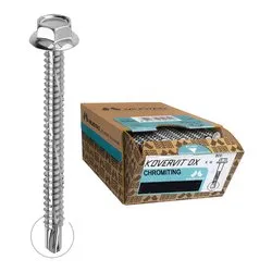 Viti autoperforanti per edilizia 200 pz (6,3x20mm) Cromato KV943B630200C8C