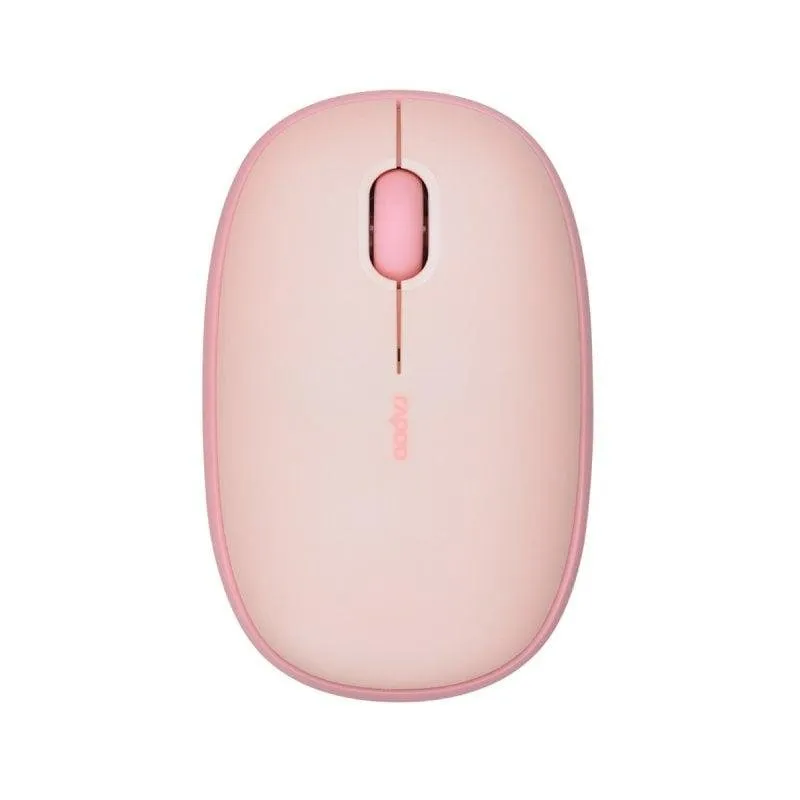 Mouse Rapoo M660 Silent Bluetooth Multi-Mode 1300 DPI Rosa Silenzioso