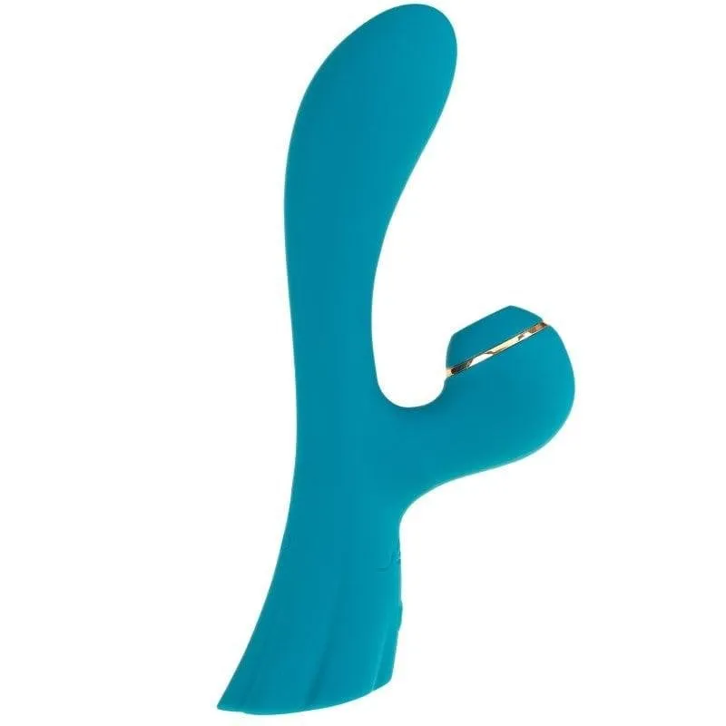 Stimolatore 2 in 1 Hugbox Motore ultra silenzioso 15 programmi Resistente all'acqua Silicone chirurgico