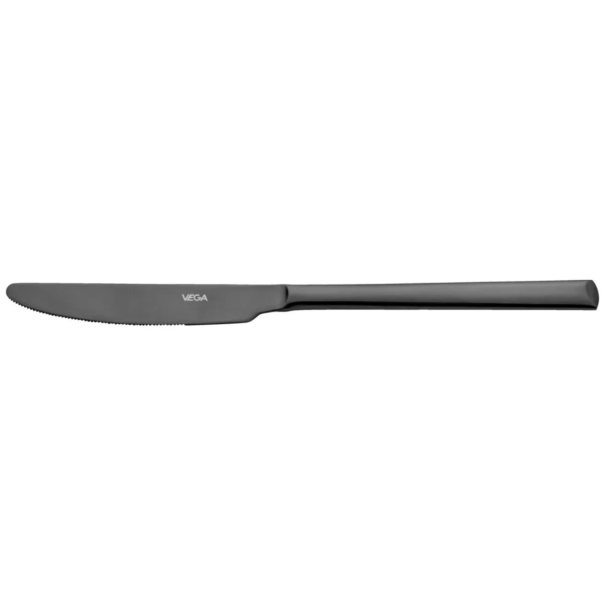 12x VEGA Coltello tavola Dorado; 22 cm (L); nero; 12 pz. / Pacco