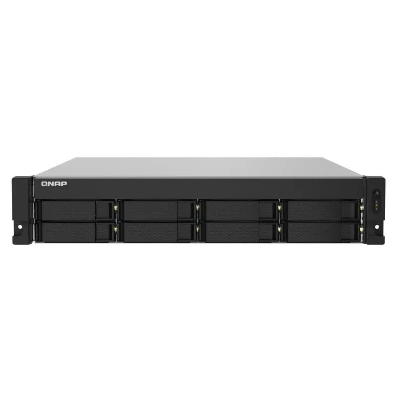 Nas Qnap Ts-832pxu-4g 8-bay 2u - 128 A Con 4GB Di Ram, Processore Da 1,7 Ghz, Iscsi, Backup E Virtualizzazione - Prestazioni Eccezionali E Facilità D'Uso