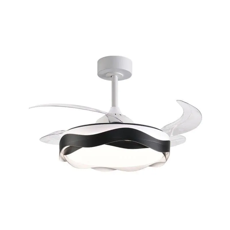 Ventilatore da soffitto Bel Air Ondas 72W LED 6480lm 4 pale retrattili 6 velocità