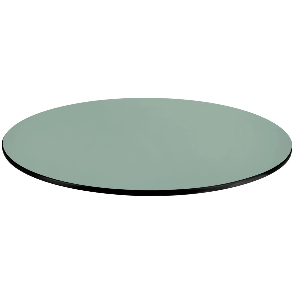 VEGA Piano tavolo da esterno in HPL Compa rotondo; 77 cm (Ø); verde menta; rotonda