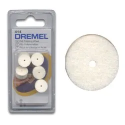Feltro miniutensile dischetti lucidanti per perno 401 6 pz (13mm) 2615041432