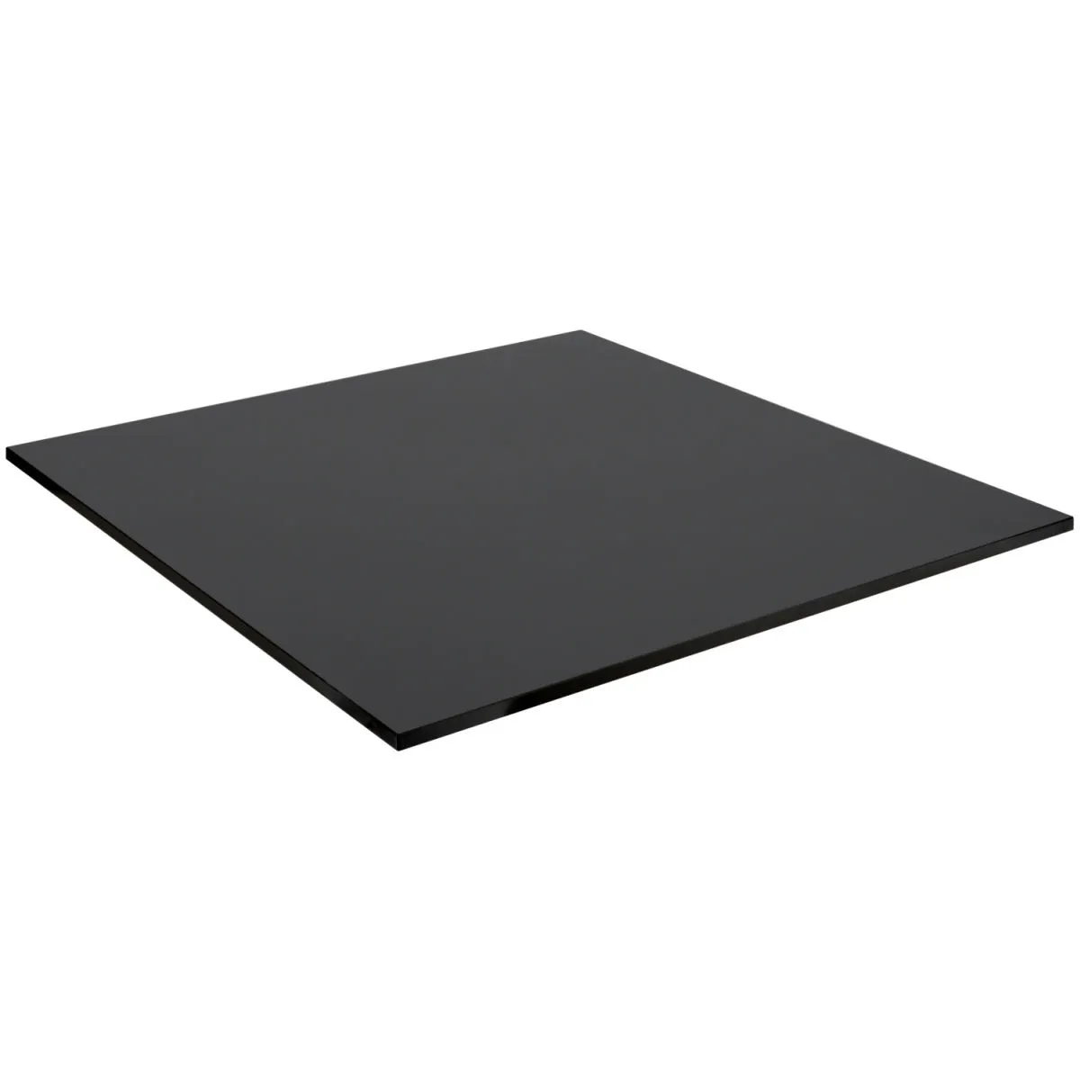 VEGA Piano tavolo da esterno in HPL Compa quadrato; 77x77 cm (LxL); antracite; quadrata