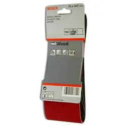Set nastri abrasivi levigatrice 3 pz (75x457 mm grana P150) 2608606037