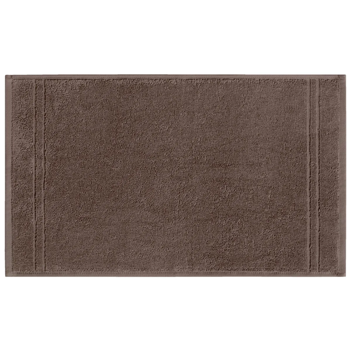 5x ERWIN M. Asciugamano bidet Dina; 30x50 cm (LxL); tortora; 5 pz. / Pacco