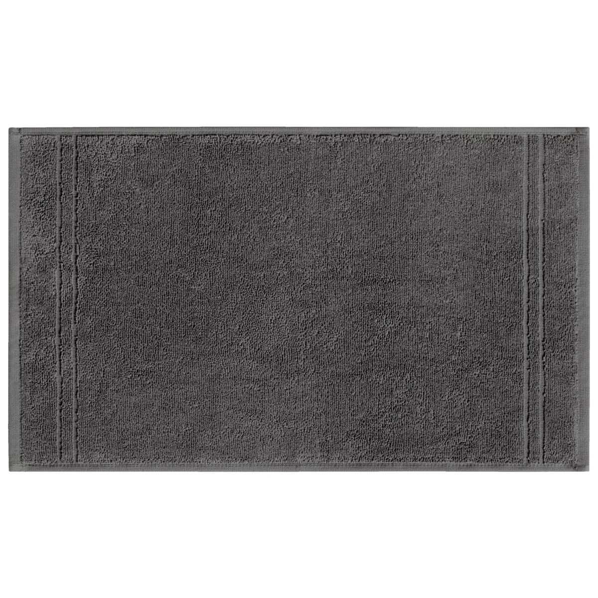 5x ERWIN M. Asciugamano bidet Dina; 30x50 cm (LxL); antracite; 5 pz. / Pacco
