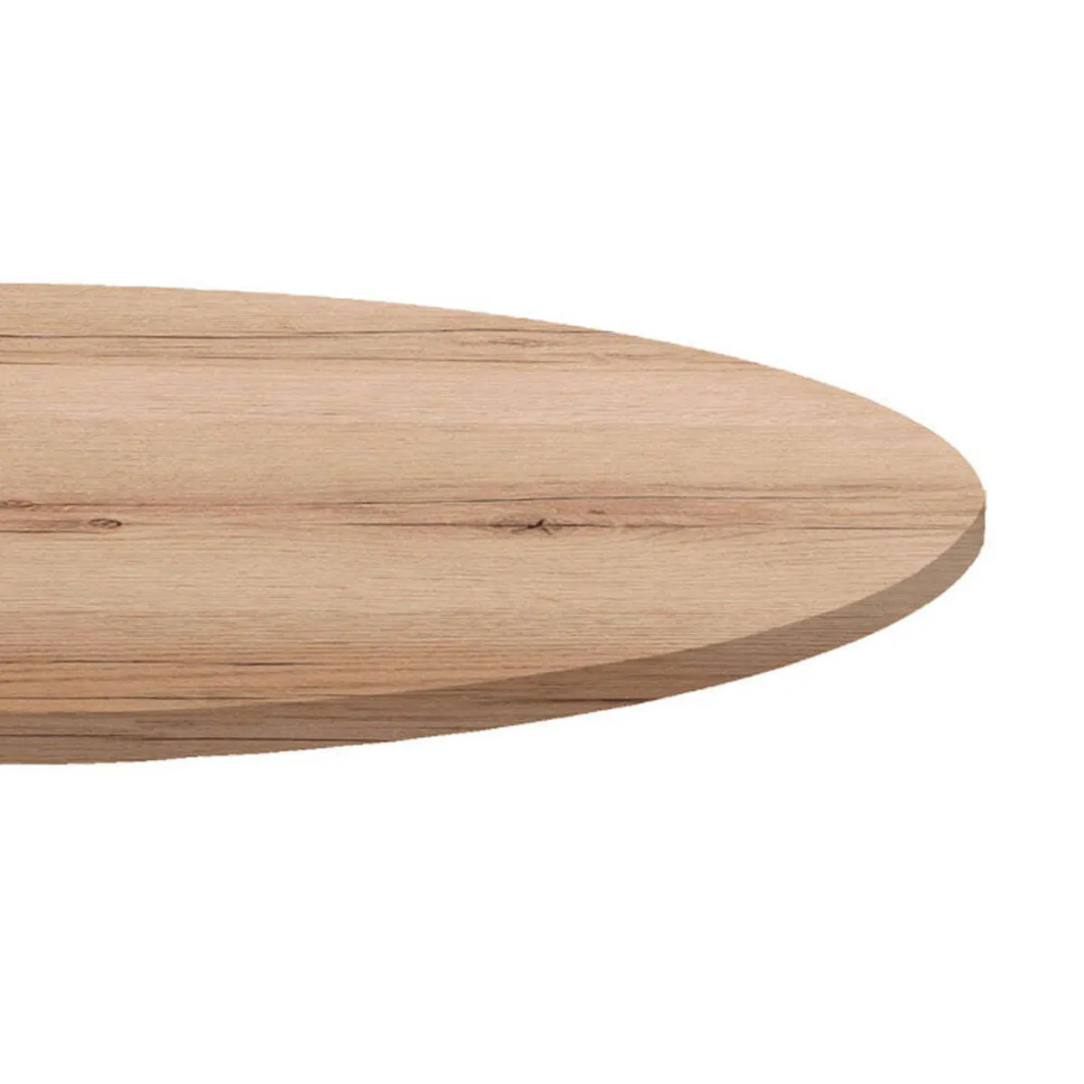 RestooTab Piano tavolo rotondo, laminato legno; 120x120 cm (LxL); quercia/naturale; rotonda