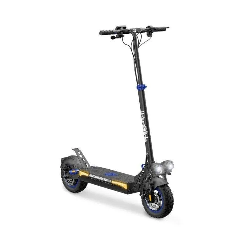 Monopattino elettrico UrbanGlide eCross ONE 600W Autonomia 50km Ruote 10" tubeless Blu