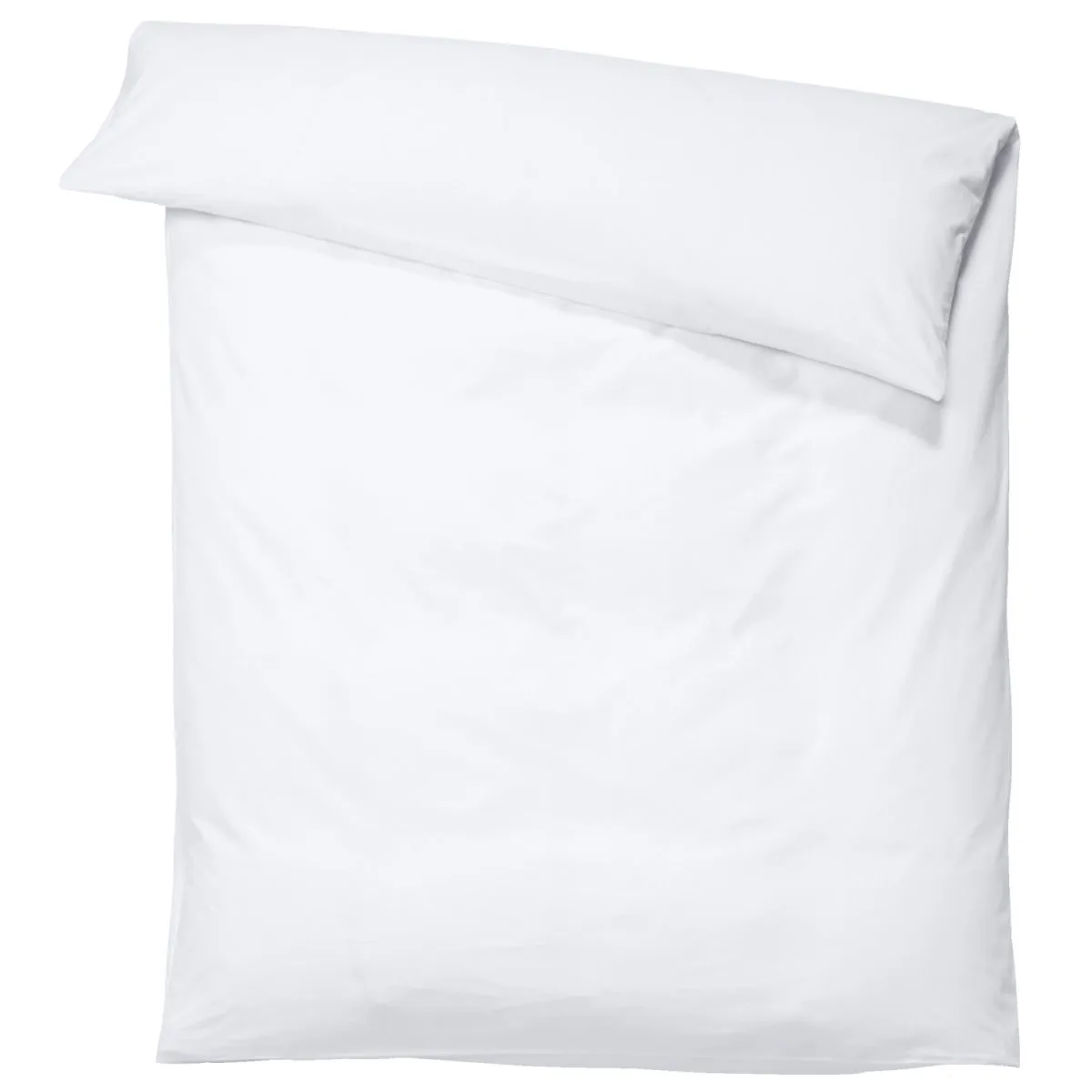 6x PULSIVA Copripiumino Linon; 155x220 cm (LxL); bianco; 6 pz. / Pacco