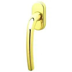 Maniglia finestra martellina dk anta a ribalta MILENA Ottone lucido 55744577001
