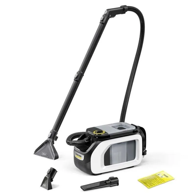 Aspirapolvere Lavatapetti Kärcher SE 3 Compact Floor Home 500W Secco e Umido 2,9L Accessori