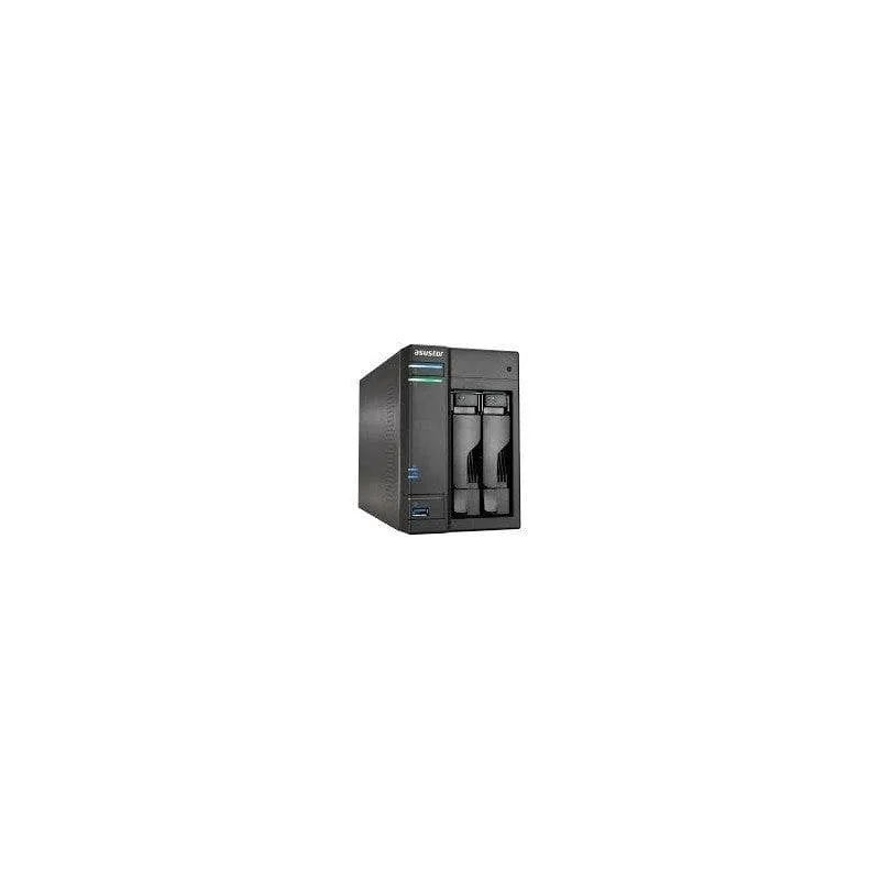 NAS 2 bay Asustor Intel Atom Dual-Core 2,13GHz 1GB DDR3 RAID Hot-Swap Virtualizzazione AS-602T