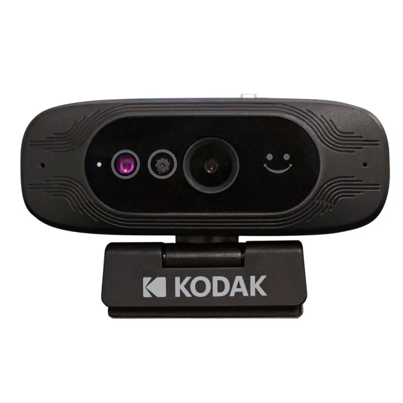 Kodak Access Webcam Full HD con riconoscimento facciale Windows Hello USB-A/USB-C