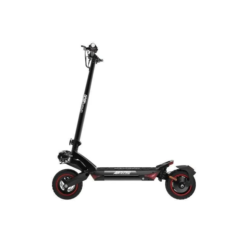 Monopattino elettrico UrbanGlide AR5Pro 800W Autonomia 40km Sospensioni doppie LED XXL Nero