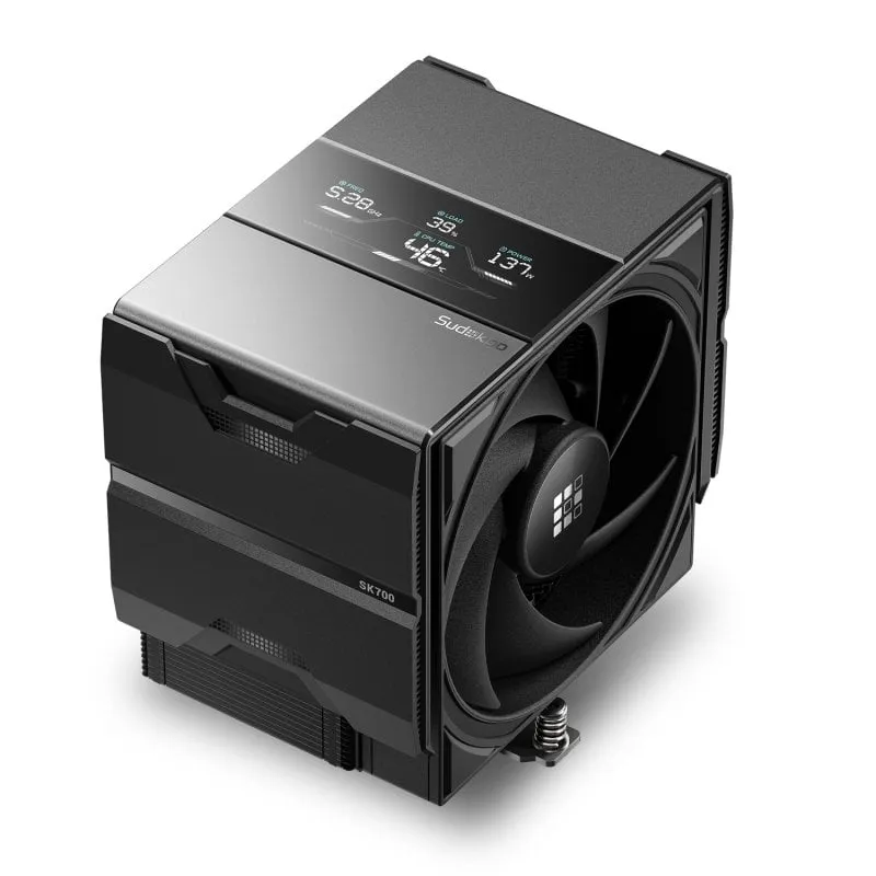 Raffreddamento ad aria Sudokoo Socket AM5 SK700V 220W per overclocking e flusso d'aria elevato