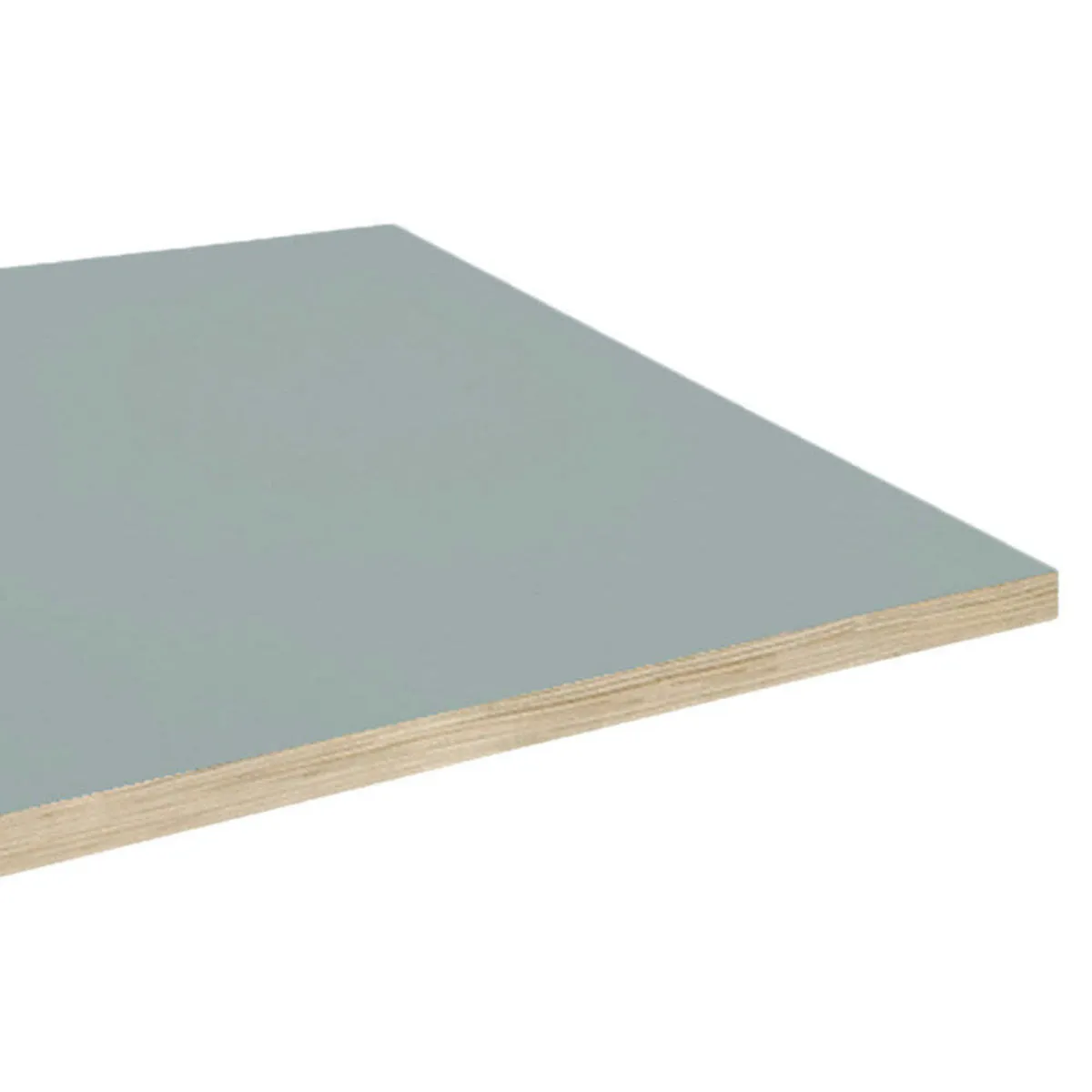 RestooTab Piano tavolo quadrato, bordi effetto legno; 70x70 cm (LxL); grigio; quadrata