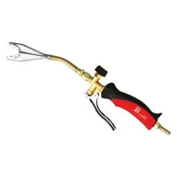 Cannello saldatore gas GPL (41cm) a leva per tubi I010L