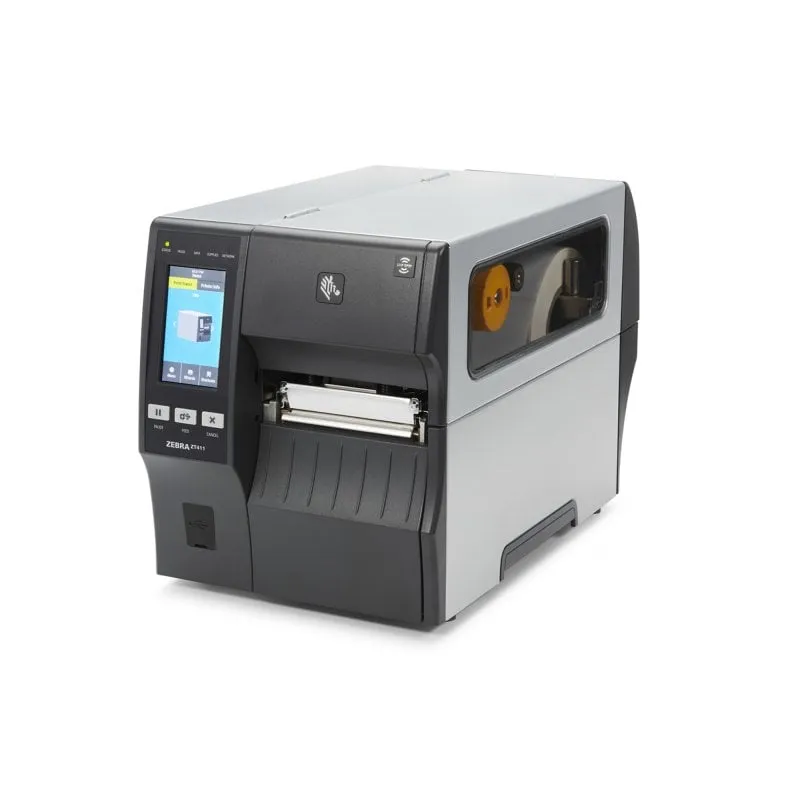 Stampante Zebra ZT411 RFID 300x300 DPI termica diretta/trasferimento Ethernet/Bluetooth su metallo