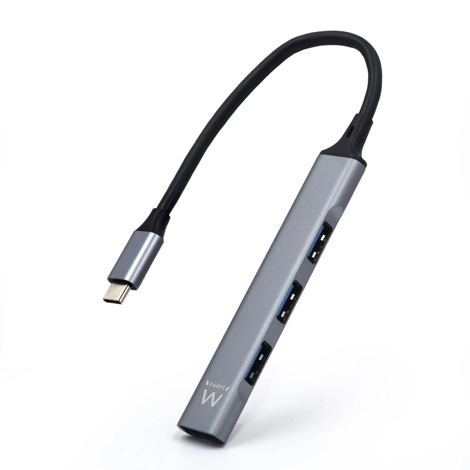 Ewent Hub 4 porte 5000 Mbit/s EW1145 USB-C a USB-A Plug&Play