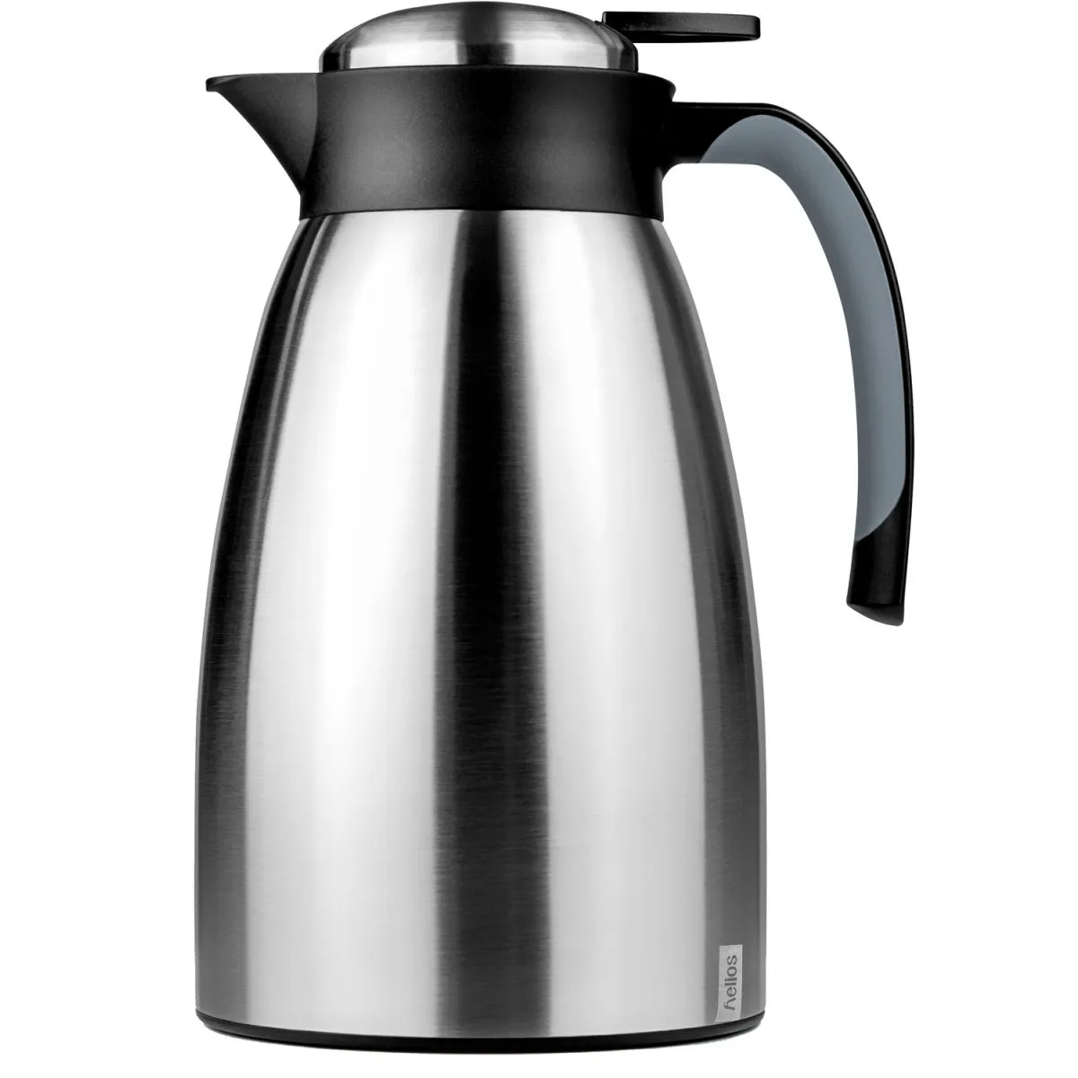 helios Caraffa termica in acciaio inox Snap; 1500 ml, 5.5x24 cm (ØxH); argento