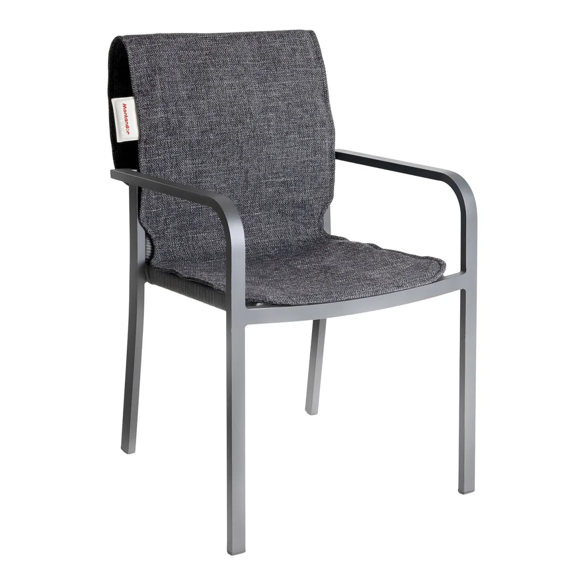 Montandor Coprisedile riscaldante a infrarossi - Grigio scuro - Speciale per Hotel, Restaurants e Cafe; 3x52 cm (LxL); grigio