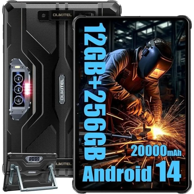 Tablet Oukitel RT8 4G 11" 12GB 256GB Nero