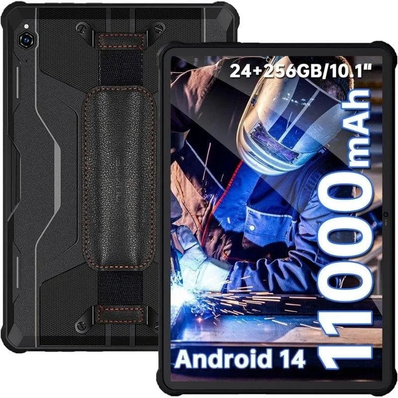 Tablet Oukitel RT9 WiFi + 4G 10,1" 6GB 256GB Nero