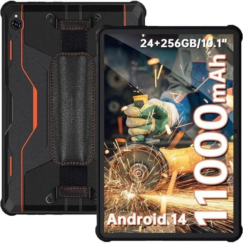 Tablet Oukitel RT9 WiFi + 4G 10,1" 24GB 256GB Nero/Arancione