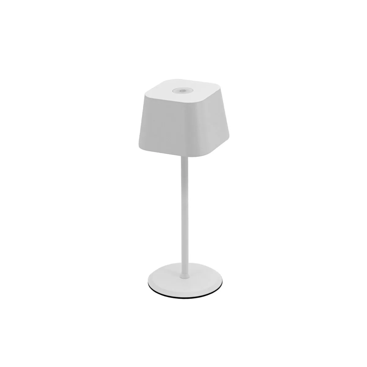 Securit Lampada da tavolo LED senza fili Malta; 7.5x7.5x22 cm (LxLxH); bianco