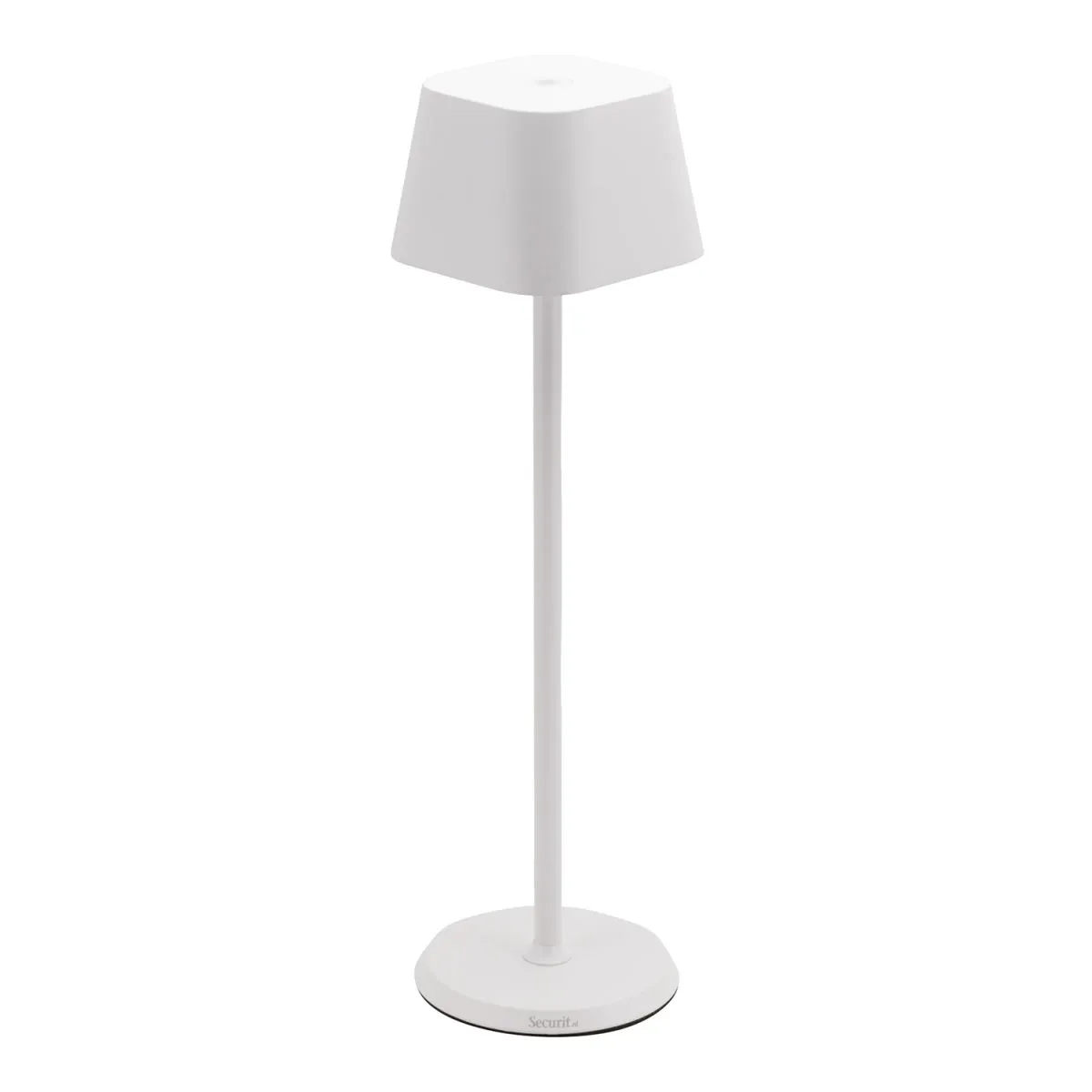 Securit Lampada da tavolo LED senza fili Georgina - Bianco - Interno/Esterno - Cavo magnetico incluso; 11x11x38 cm (LxLxH); bianco