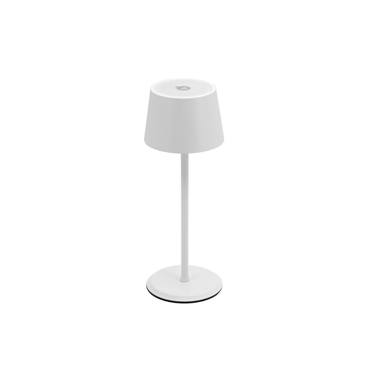 Securit Lampada da tavolo LED senza fili Monte-Carlo - Bianco - Interno/Esterno - Cavo magnetico incluso; 7.5x7.5x22 cm (LxLxH); bianco