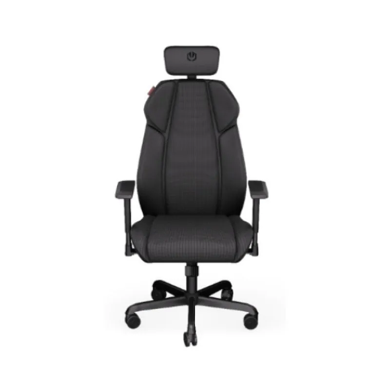 Sedia da gaming ENDORFY Meta BK nera, regolazione altezza 420-500 mm, tessuto 120 kg, 160-185 cm