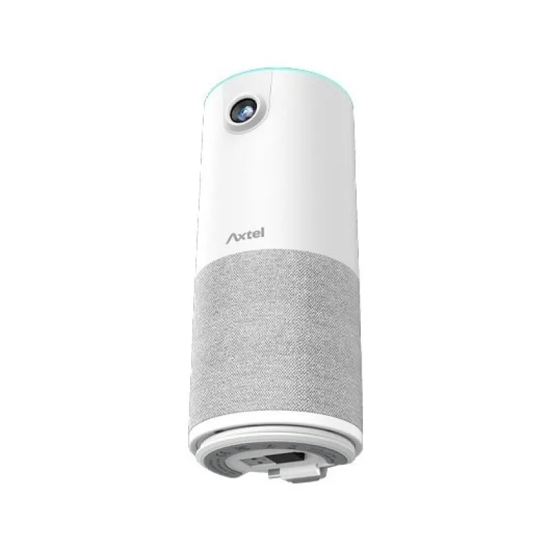 Webcam Axtel AX-FHD-PW Full HD 1080p 96º 30FPS 4 Microfoni USB-A/USB-C Bianco