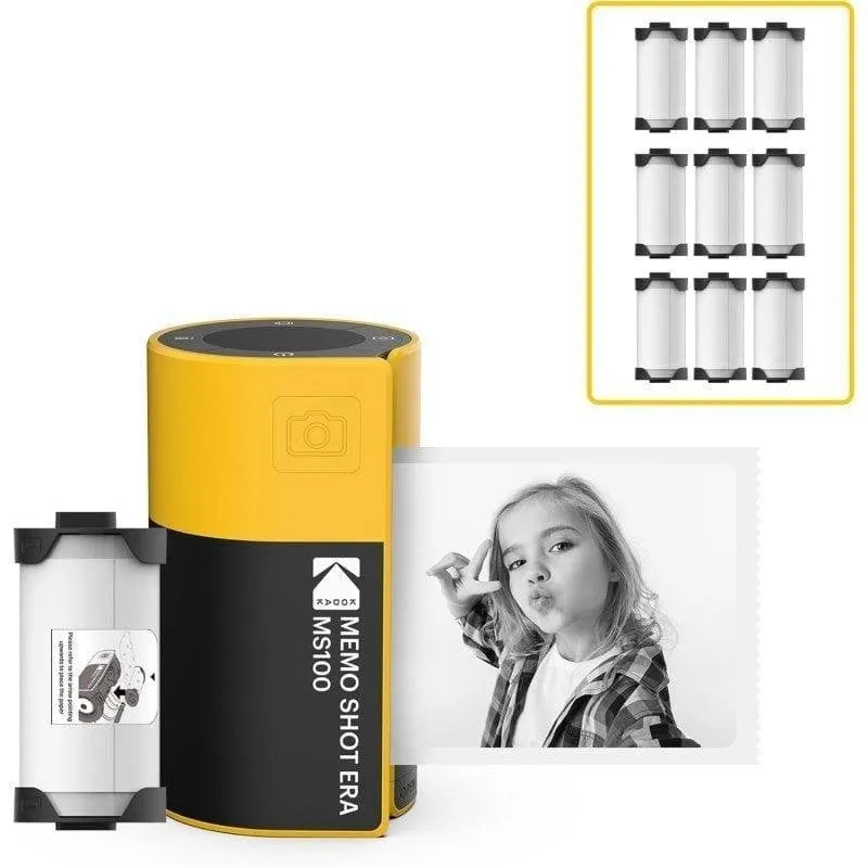 Stampante Portatile Sublimazione Termica Bluetooth Kodak Memo Shot ERA MS100 con personalizzazione
