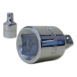 Adattatore riduzione chiavi bussola 3/8"F , 1/4"M (30mm) 910/15 009100810