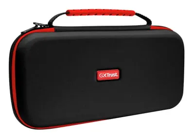 Custodia rigida Trust Gaming GXT 1251 XL per Nintendo Switch 2, nera, antiurto