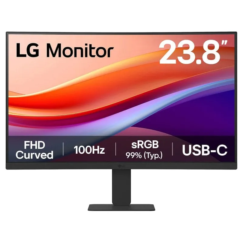 LG 24U421A-B 23,8" VA FullHD 100Hz HDR10 Curvo