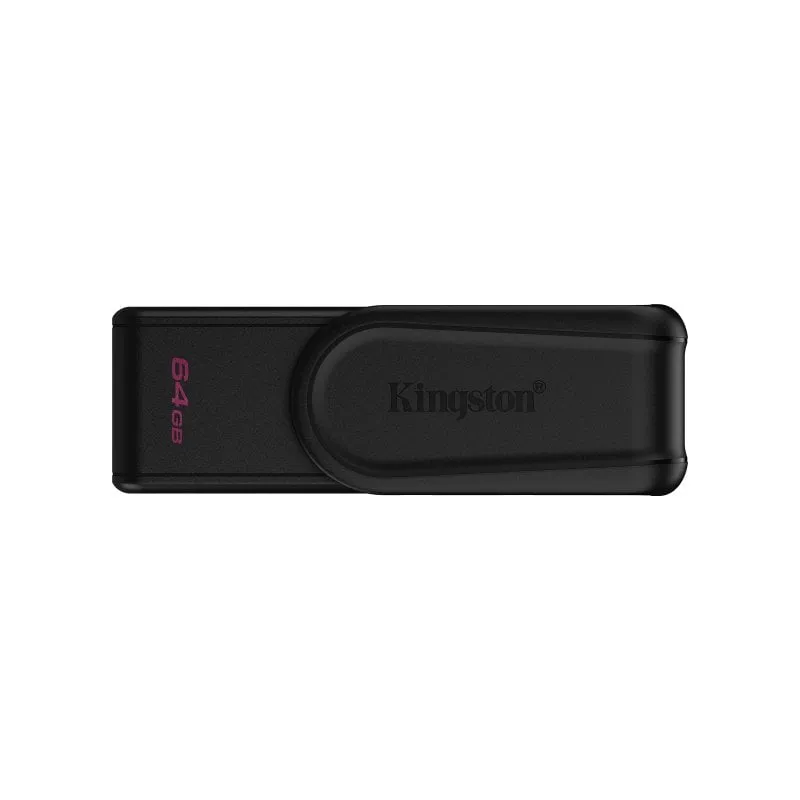 Kingston DataTraveler Exodia S 64 GB USB 3.2 Gen 1 Nero Chiavetta USB con Cappuccio Rotante