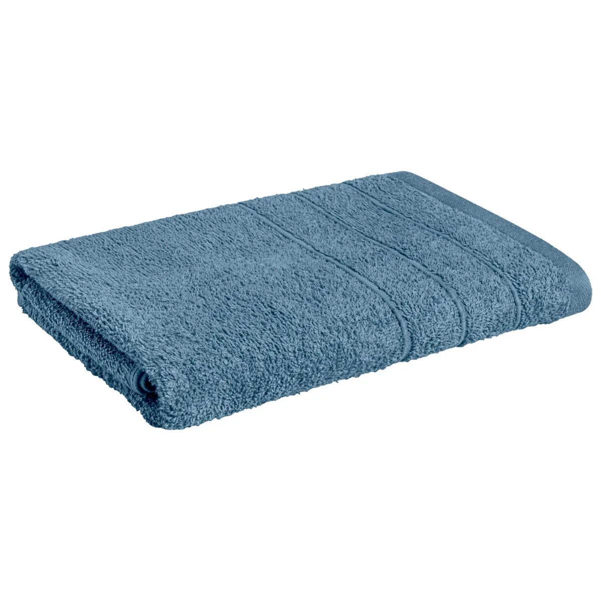 5x PULSIVA Asciugamano viso Samos; 50x100 cm (LxL); blu; 5 pz. / Pacco