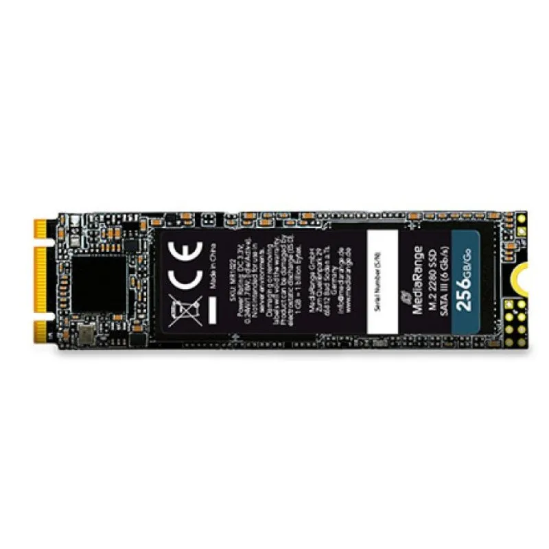 Mediarange MR1022 SSD da 256 GB, 545 MB/s, M.2 SATA 3
