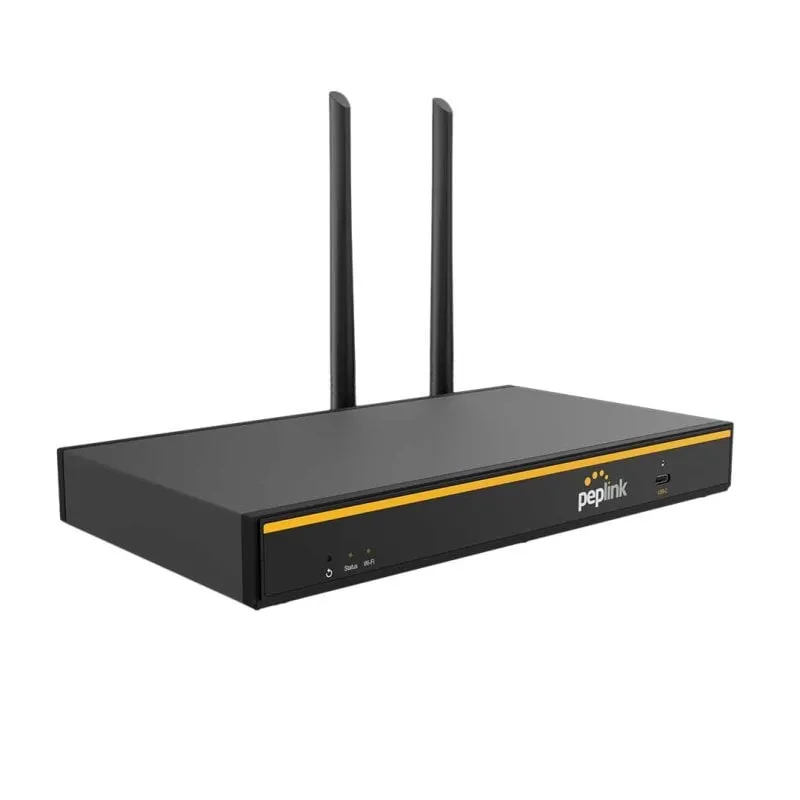 Router per auto/casa Peplink B One Dual WAN WiFi 6 1 Gbps LAN/USB Captive Portal