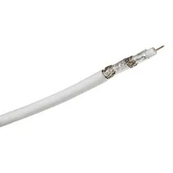 Bobina cavo Coassiale Antenna 120 Db Bianco 100m 00086625