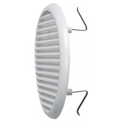 Griglia ventilazione (14cm) fissaggio con molle Bianco SP101GR