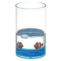 Bicchiere porta spazzolino (7,2x12cm) PYXIS Trasparente PY1089003