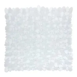 Tappeto bagno antiscivolo doccia (54x57x0,7cm) RIVER Trasparente TADO4010030