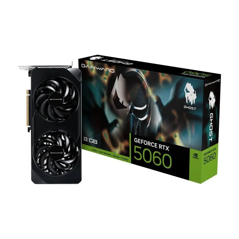Scheda grafica Gainward GeForce RTX 5060 8GB GDDR7 DLSS 4 HDMI/Tri DisplayPort RGB