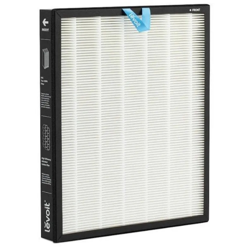 Purificatore d'aria Levoit Vital 100 con sistema di filtraggio HEPA a 3 stadi e prefiltro al carbone lavabile