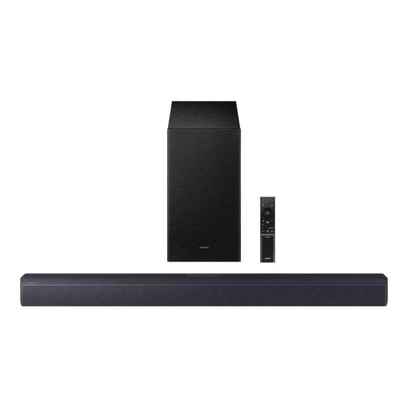 Barra de Sonido Samsung HW-B450F/ZF 2.1 65W Bluetooth HDMI ARC Subwoofer Dolby Audio